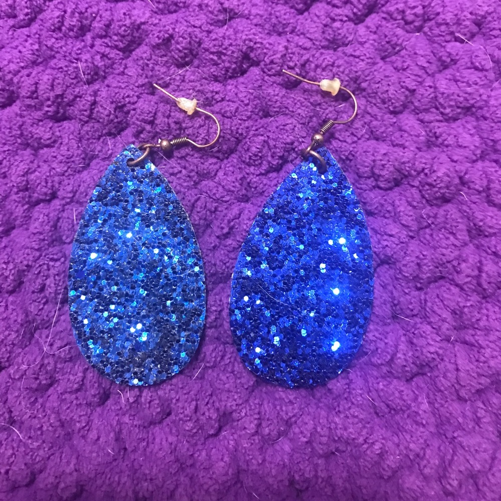 Royal blue earrings